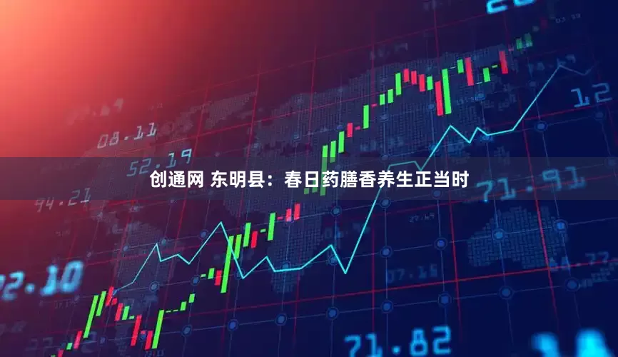 创通网 东明县：春日药膳香养生正当时